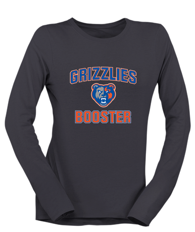 Grand Oaks Grizzlies Booster Women's LS T-Shirt