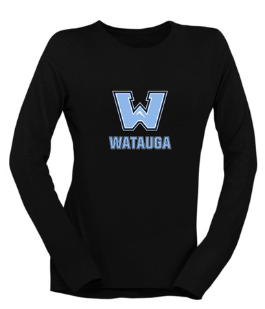 Watauga Pioneers Mascot #2 Women's Premium LS T-Shirt