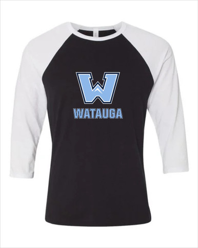 Watauga Pioneers Mascot #2 Women's Baseball T-Shirt