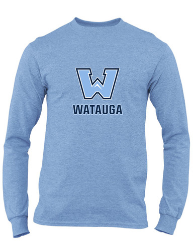Watauga Pioneers Mascot #2 Men's LS T-Shirt
