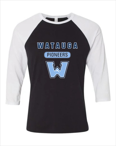 Watauga Pioneers Mascot #3 Men's Baseball T-Shirt