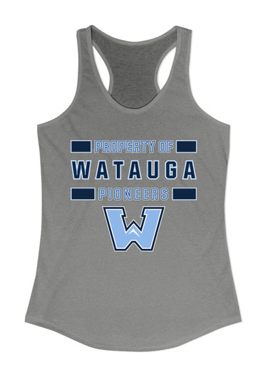 Watauga Pioneers Property Of Women's Tank Top
