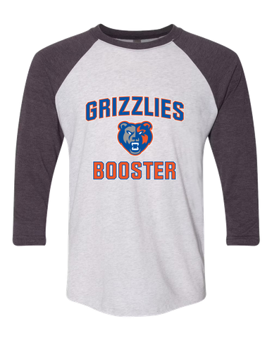 Grand Oaks Grizzlies Booster Women's Baseball T-Shirt