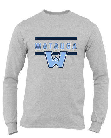 Watauga Pioneers Mascot #4 Men's Premium LS T-Shirt