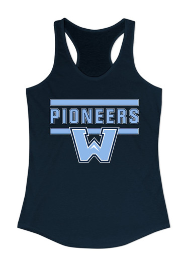 Watauga Pioneers Mascot #5 Women's Tank Top