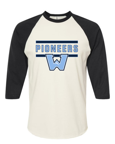 Watauga Pioneers Mascot #5 Men's Baseball T-Shirt
