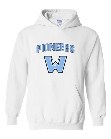 Watauga Pioneers Mascot #6 Men's Hoodie