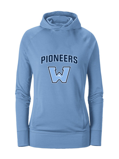 Watauga Pioneers Mascot #6 Women's Hoodie