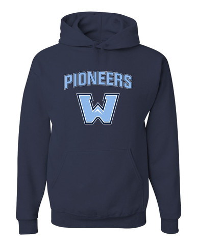 Watauga Pioneers Mascot #6 Men's Premium Hoodie