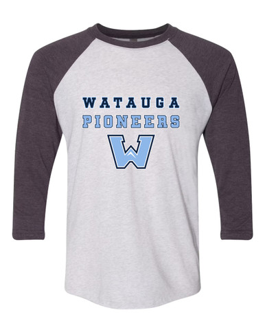 Watauga Pioneers Spirit Women's Baseball T-Shirt