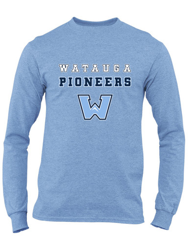 Watauga Pioneers Spirit Men's LS T-Shirt