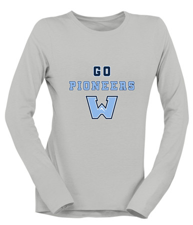 Watauga Pioneers Go Team Women's Premium LS T-Shirt