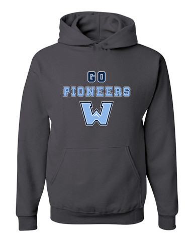 Watauga Pioneers Go Team Men's Premium Hoodie