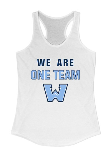 Watauga Pioneers We Are One Team Women's Tank Top