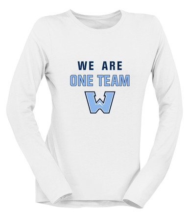 Watauga Pioneers We Are One Team Women's Premium LS T-Shirt