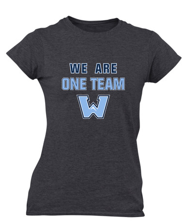 Watauga Pioneers We Are One Team Women's SS T-Shirt