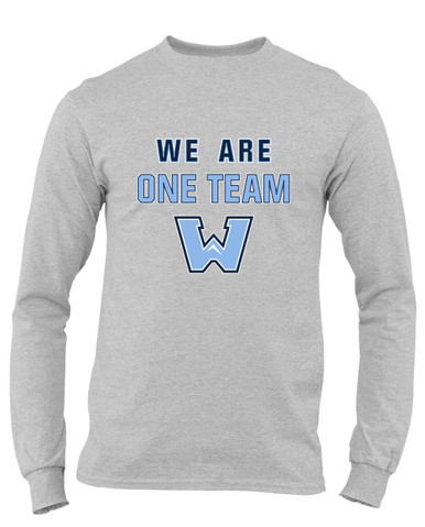 Watauga Pioneers We Are One Team Men's Premium LS T-Shirt