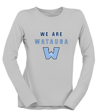Watauga Pioneers We Are Women's LS T-Shirt