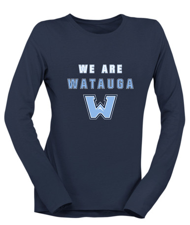 Watauga Pioneers We Are Women's Premium LS T-Shirt