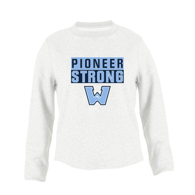Watauga Pioneers Strong #1 Women's Sweatshirt