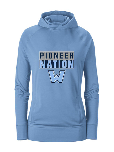 Watauga Pioneers Nation #1 Women's Hoodie
