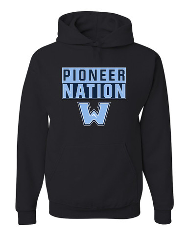Watauga Pioneers Nation #1 Men's Premium Hoodie