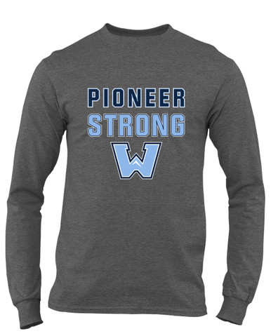 Watauga Pioneers Strong #2 Men's Premium LS T-Shirt