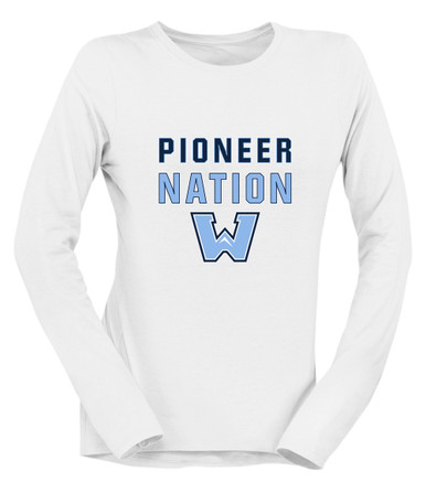 Watauga Pioneers Nation #2 Women's Premium LS T-Shirt