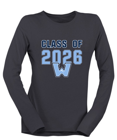 Watauga Pioneers Class of 2026 Women's LS T-Shirt