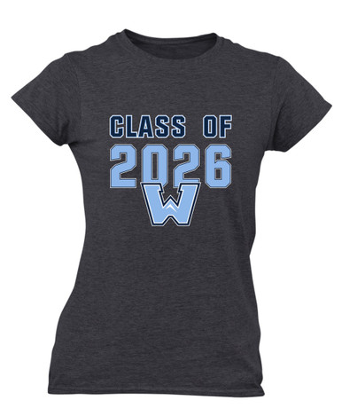 Watauga Pioneers Class of 2026 Women's Premium SS T-Shirt