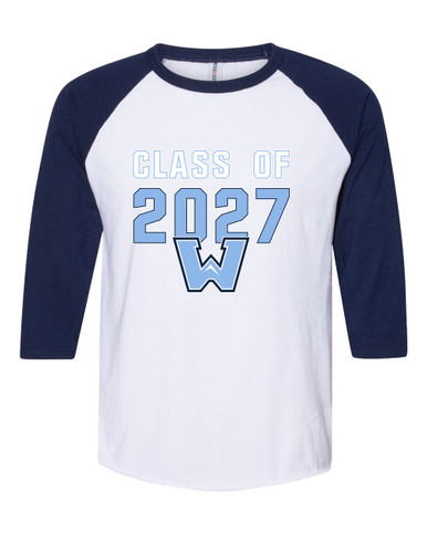 Watauga Pioneers Class of 2027 Men's Baseball T-Shirt