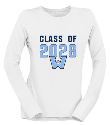 Watauga Pioneers Class of 2028 Women's LS T-Shirt