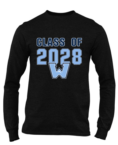 Watauga Pioneers Class of 2028 Men's Premium LS T-Shirt