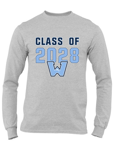 Watauga Pioneers Class of 2028 Men's LS T-Shirt