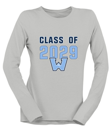 Watauga Pioneers Class of 2029 Women's Premium LS T-Shirt