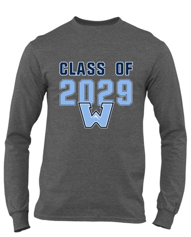 Watauga Pioneers Class of 2029 Men's Premium LS T-Shirt