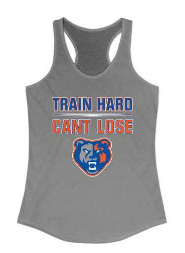 Grand Oaks Grizzlies Train Hard, Can't Lose Women's Tank Top