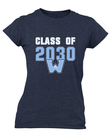 Watauga Pioneers Class of 2030 Women's SS T-Shirt