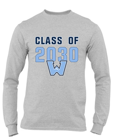Watauga Pioneers Class of 2030 Men's Premium LS T-Shirt