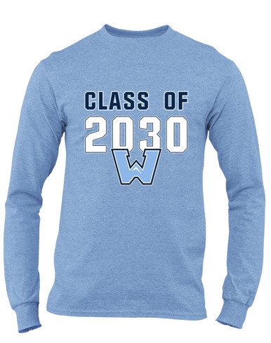 Watauga Pioneers Class of 2030 Men's LS T-Shirt