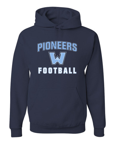 Watauga Pioneers Football #1 Men's Premium Hoodie