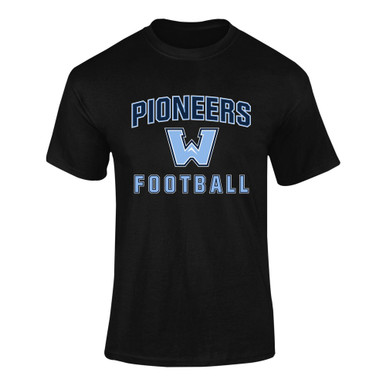 Watauga Pioneers Football #1 Men's Premium SS T-Shirt