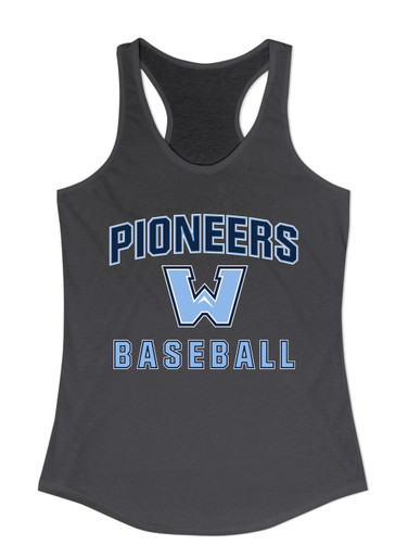 Watauga Pioneers Baseball #1 Women's Tank Top