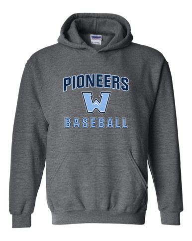 Watauga Pioneers Baseball #1 Men's Hoodie