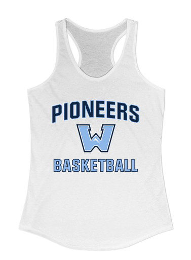 Watauga Pioneers Basketball #1 Women's Tank Top