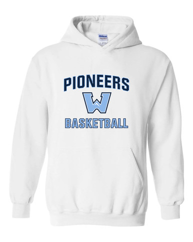 Watauga Pioneers Basketball #1 Men's Hoodie