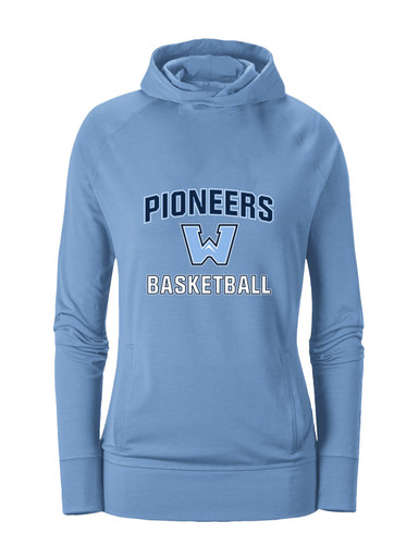 Watauga Pioneers Basketball #1 Women's Hoodie