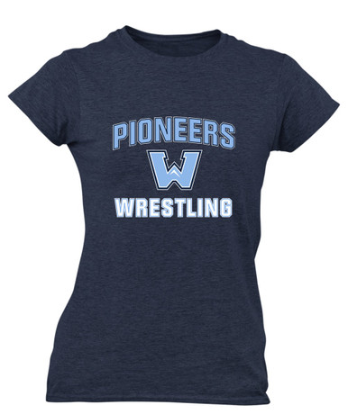 Watauga Pioneers Wrestling Women's Premium SS T-Shirt