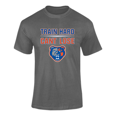 Grand Oaks Grizzlies Train Hard, Can't Lose Men's SS T-Shirt