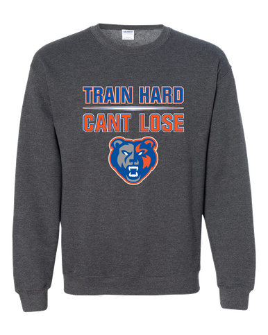Grand Oaks Grizzlies Train Hard, Can't Lose Men's Sweatshirt